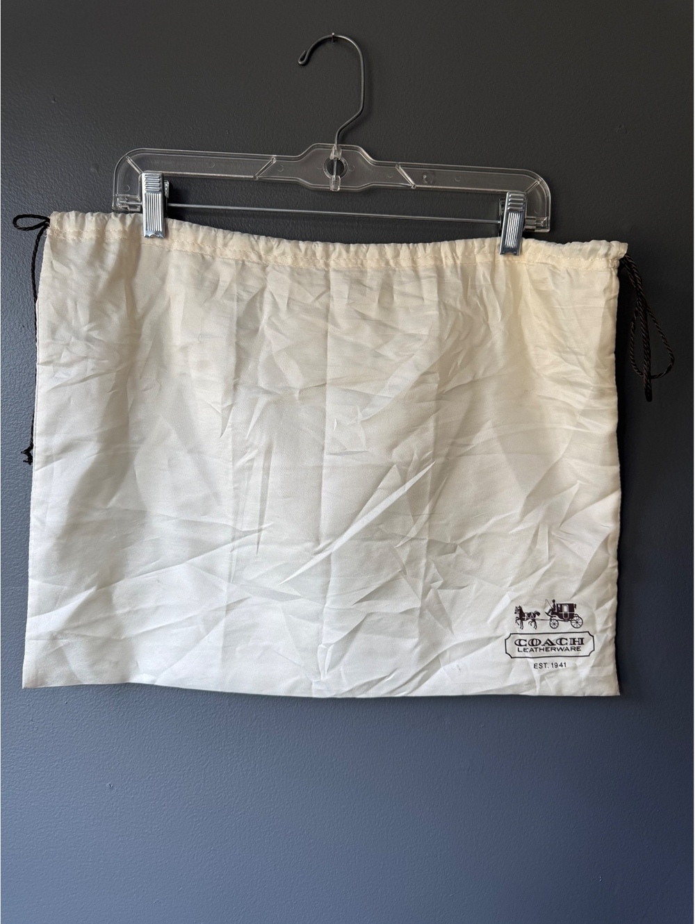 Coach Leatherware Dust Bag Drawstring Pouch